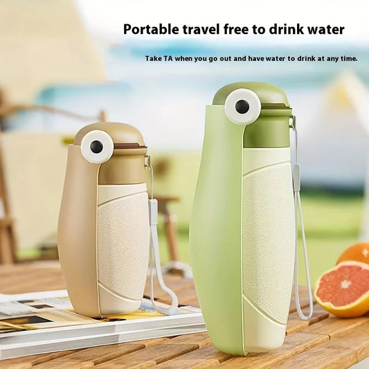 Portable Pet Water Bottle For Dogs Cats Rabbits Leak Proof Travel Water Cup Outdoor Walking Pet Drinking Dispenser With Bowl