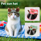 Sun Hat For Dogs Kitten Sports Caps Pet Sun Protection Caps Adjustable Travel Sport Hat Visor Sunbonnet Outfit For Small Puppy