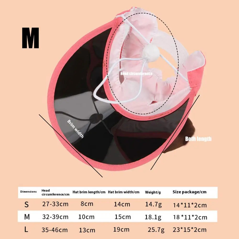 Sun Hat For Dogs Kitten Sports Caps Pet Sun Protection Caps Adjustable Travel Sport Hat Visor Sunbonnet Outfit For Small Puppy
