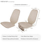 Car Seat Safety Protector Leather Pad for Kids Baby Pets Universal Rear Seat Cushion Child Protective Mat With Storage Net Cover