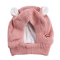Quiet Dog Ear Muffs Noise Protection Pet Ears Covers Knitted Hat Anxiety Relief Winter Warm Earmuffs For Medium Large Dogs New