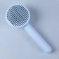 Dog Comb Pet Hair Removal Brush Cats and Dogs Special Comb Beauty Massage Self-cleaning Needle Comb Pet Supplies